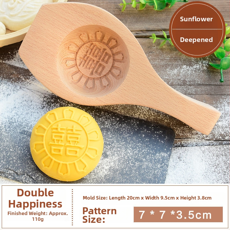 Kruhová silikónová forma na pečenie | na parené buchty, mooncakes a sušienky | čínske štýl