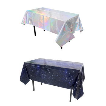 Jednokratni stolnjak od aluminijskog folije, pravokutnog oblika, za zabave