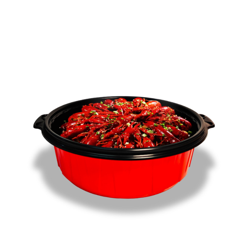 Еднократна PP купа за супа, удебелена, термоустойчива, подходяща за микровълнова, опаковка от 80 броя