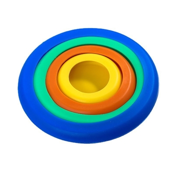 STUI Τετράδα καπακιών από σιλικόνη για κεραμικά μπολ – κυκλικά, αεροστεγή, κατάλληλα για ψυγείο και φούρνο μικροκυμάτων