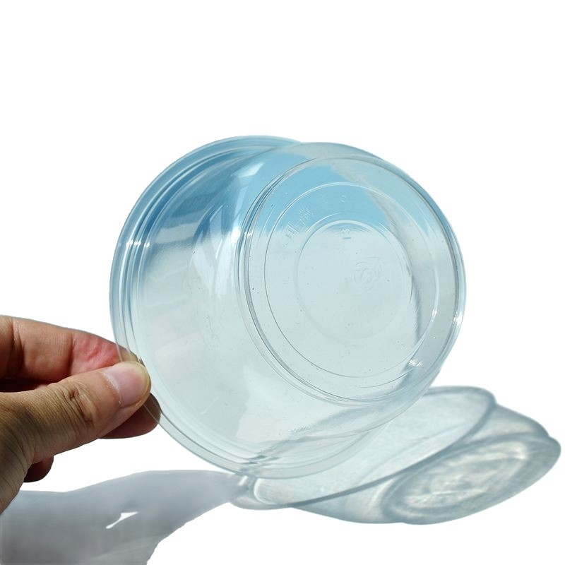 Kutija za ručak od čvrstog PP materijala, prozirna, jednokratna, set od 360 zdjela, posuđe za dostavu, zdjela za ledeni desert 300 ml