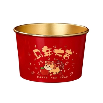 Еднократен пластмасов комплект купички за ориз и клечки за хранене, капацитет 520 мл, биоразградим, 30 опаковки