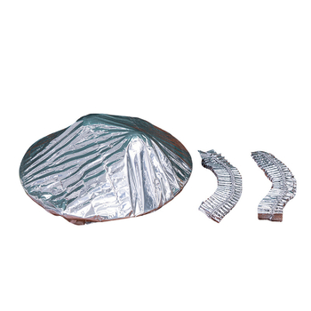 Izolacijski poklopac za hranu od aluminijske folije | Kućna upotreba | 1 kom | Podrijetlo: Zhejiang