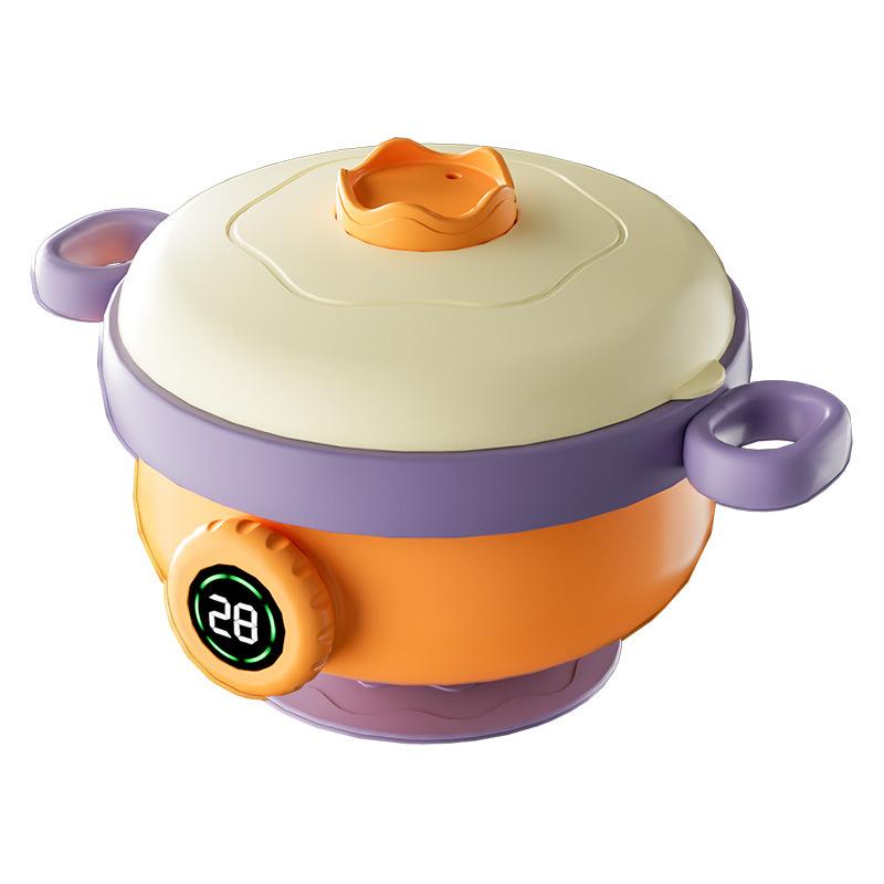 Mobike nehrđajući čelik, izolirana posuda za hranjenje beba s digitalnim zaslonom, od 3 mjeseca