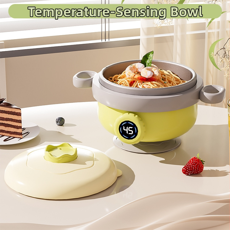 Mobike nehrđajući čelik, izolirana posuda za hranjenje beba s digitalnim zaslonom, od 3 mjeseca