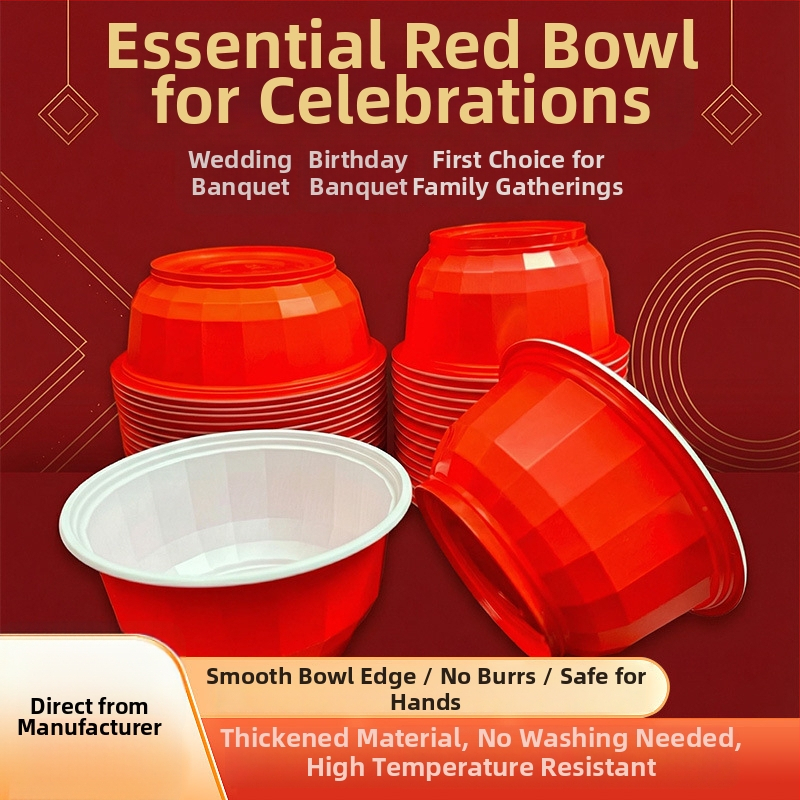 Еднократна пластмасова купа, PP с хранително качество, 20 бр. в опаковка, подходяща за микровълнова, биоразградима, персонализация и печат на лого.