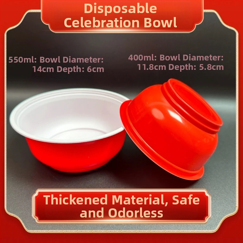 Еднократна пластмасова купа, PP с хранително качество, 20 бр. в опаковка, подходяща за микровълнова, биоразградима, персонализация и печат на лого.