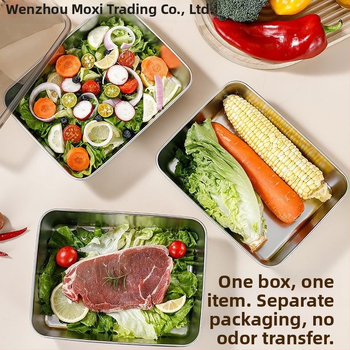 Kutija za knedle od 316‑nehrđajućeg čelika s poklopcem, kapacitet 3,1–4 L, sigurna za zamrzivač i hladnjak, neelektrična