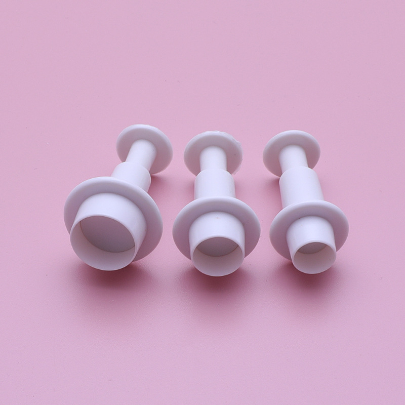 Geometrijska forma za fondant – potisna gravura, ABS, oblici srca, kruga i petokrake zvjezdice