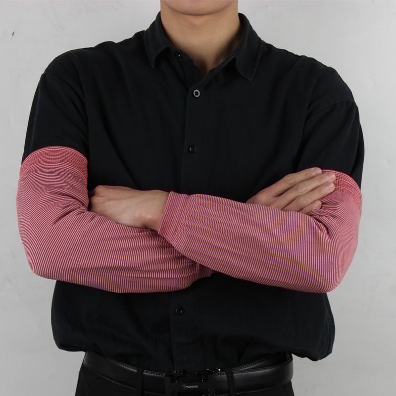 Good Care Pletene rukavne navlake za ruke - duga, elastična, debela, otporna na prašinu i prozračna za rad