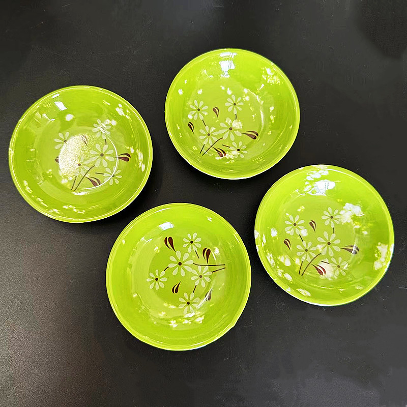 Tanjur za ocat, melaminirani tanjur koji oponaša porcelin, plastični, moderni minimalistički stil