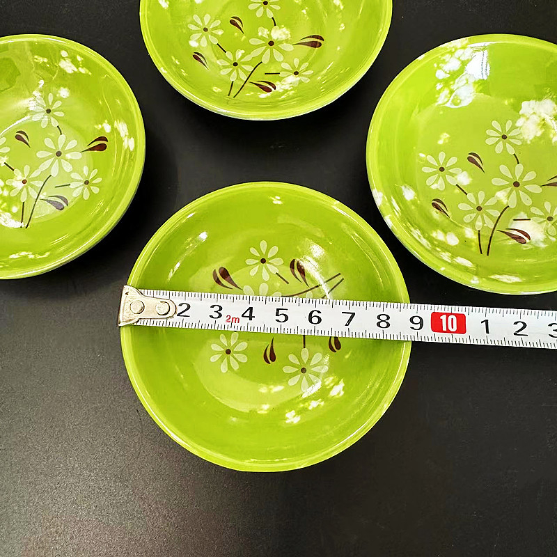 Tanjur za ocat, melaminirani tanjur koji oponaša porcelin, plastični, moderni minimalistički stil
