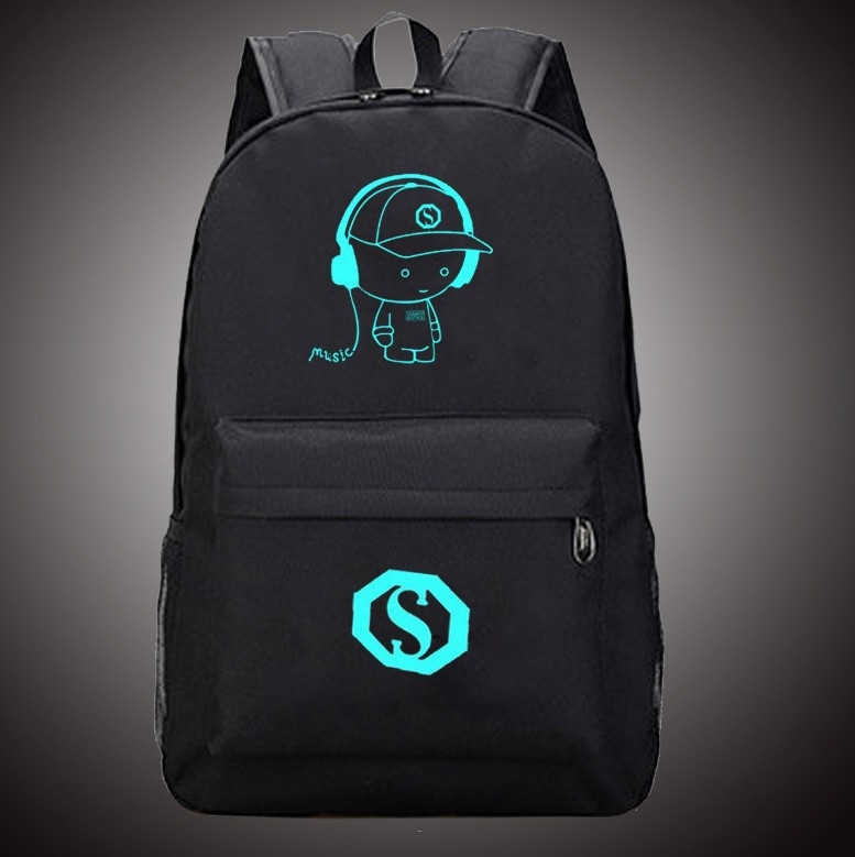 Uniszex vászon hátizsák 20–35L, lopás elleni, vízálló, lélegző