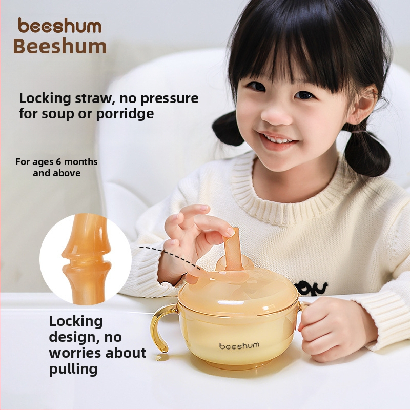 Beeshum PPSU dječja posuda za hranjenje, za dojenčad od 6 mjeseci, 1 set, jednostavan stil