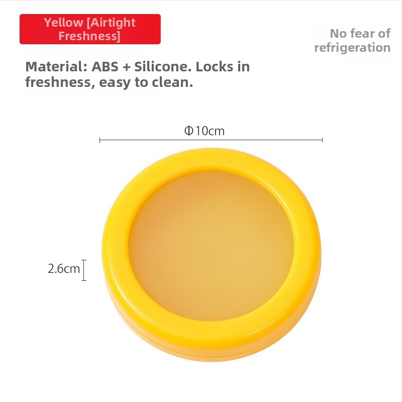 Műanyag gyümölcs- és zöldség tároló dobozok készlet, átlátszó, aranyos stílus, friss és aranyos dizájn