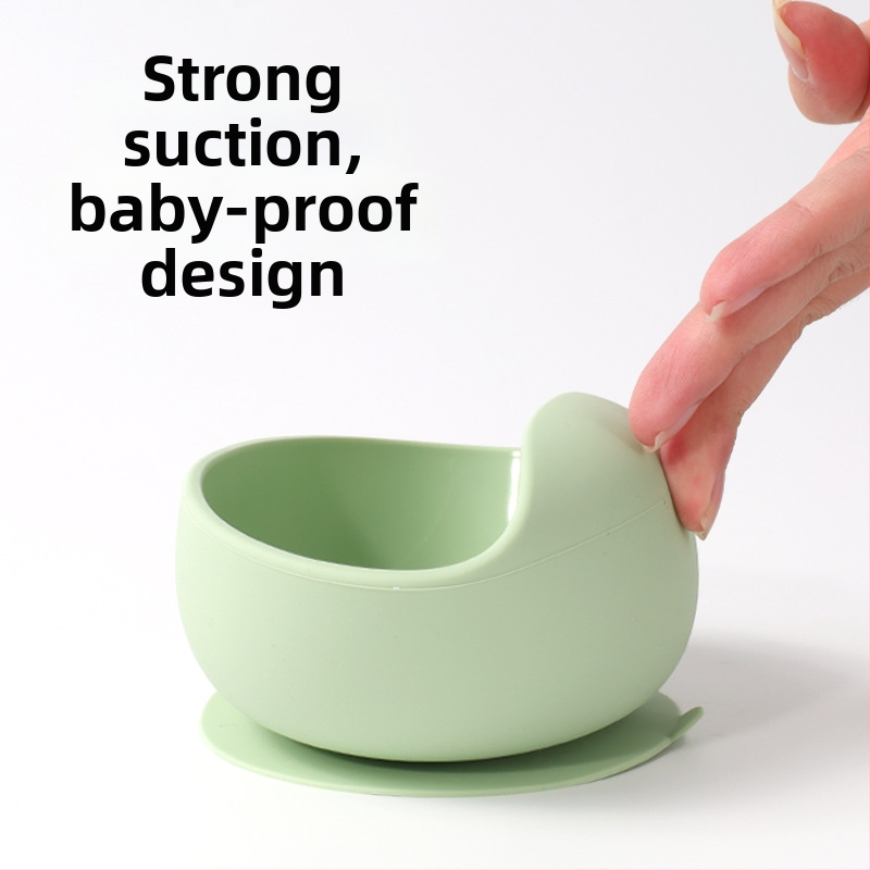 ZXyt Silikon set za bebe za hranjenje, 5-dijelni, sladak stil, materijal silikon, od 6 mjeseci