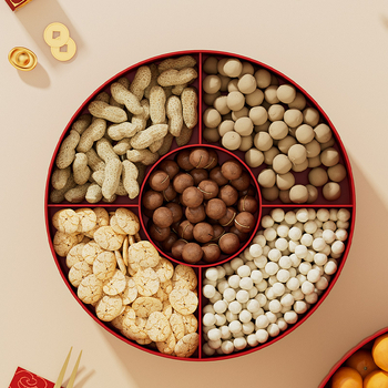 Чиния за плодове - модерен минималистичен стил, модел на райета (PP материал, първо качество)