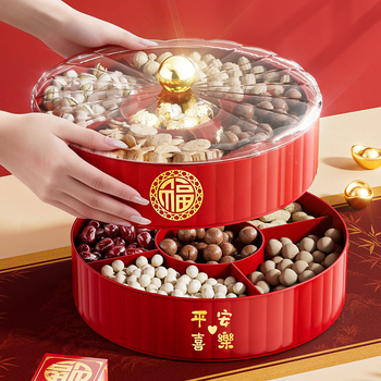 Чиния за плодове - модерен минималистичен стил, модел на райета (PP материал, първо качество)