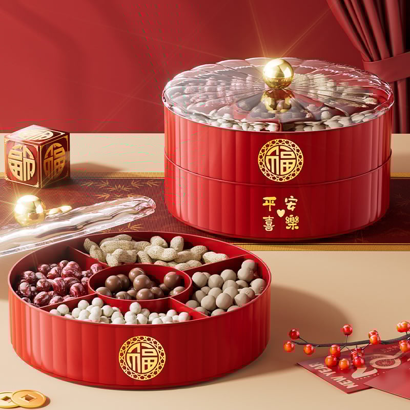 Чиния за плодове - модерен минималистичен стил, модел на райета (PP материал, първо качество)