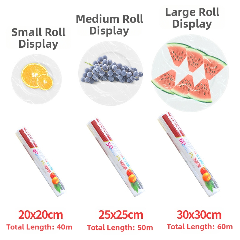 Okiss jednorazová potravinová fólia – potravinárska kvalita, tepelná odolnosť -60°C až 100°C, 1 ks