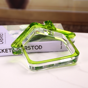 Стъклен поднос за плодове Flevents, прост стил, първо качество