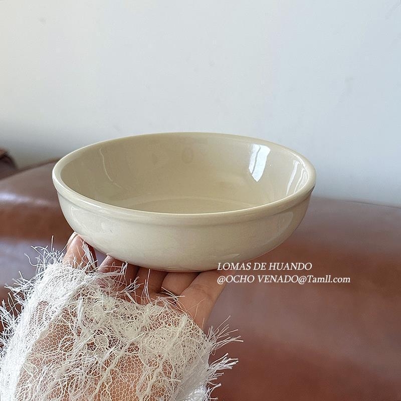 Vas oval de porțelan pentru sosuri și dipuri – stil minimalist, model monocrom, potrivit pentru sosuri, dipuri, ulei pentru hot pot și oțet, deserturi