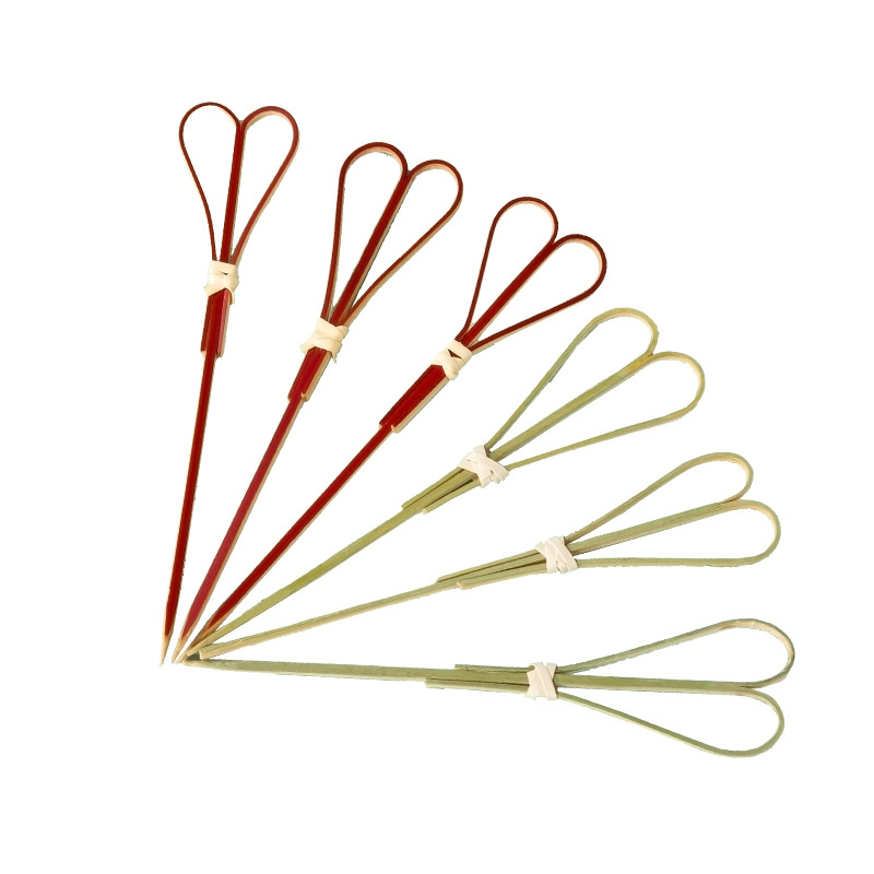 Furculiță de fructe din bambus, stil modern minimalist, sigură pentru copii, calitate premium, lansare primăvara 2025