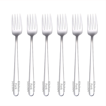 Vidlička na ovocie, 304 nerezová oceľ, západný štýl, lesklá povrchová úprava, značka Cugf/Chef Guifei