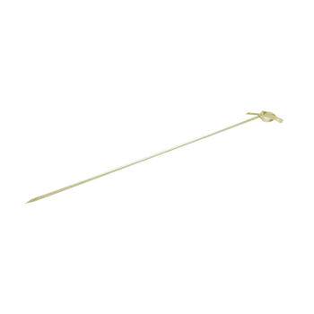 Scobitori de fructe de unică folosință, bețe de bambus cu nod floral, împletite natural, 100 bucăți pe pachet