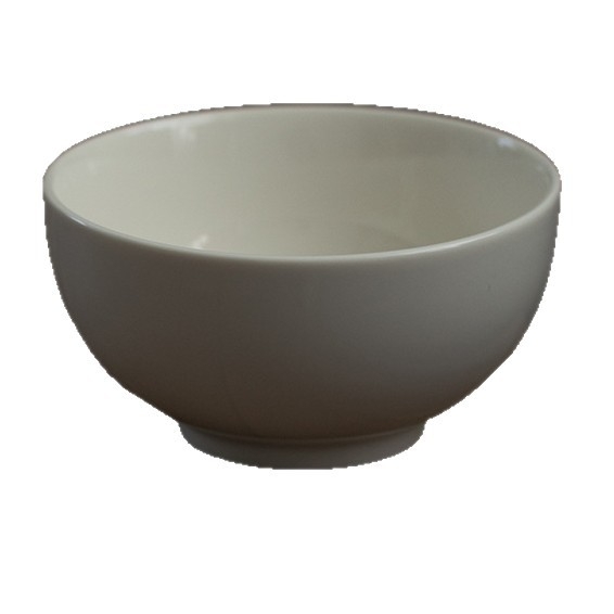 Porcelanska zdjela za rižu i juhu, okruglog oblika, sigurna za mikrovalnu pećnicu, jednofarban dizajn, modern minimalistički stil