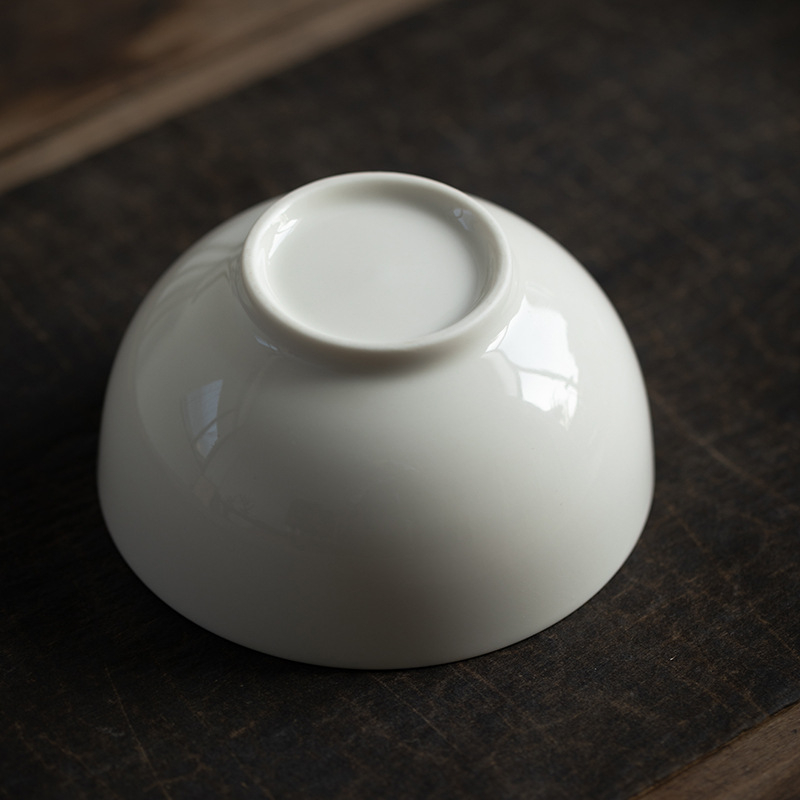 Porcelanska zdjela za rižu i juhu, okruglog oblika, sigurna za mikrovalnu pećnicu, jednofarban dizajn, modern minimalistički stil