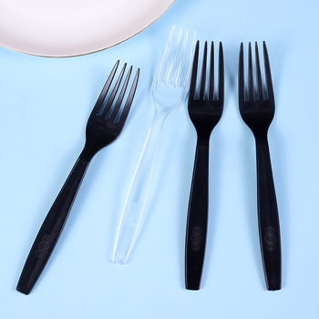 Set vilica za voće, jednokratne plastične vilice s dva zuba, materijal siguran za hranu, za djecu