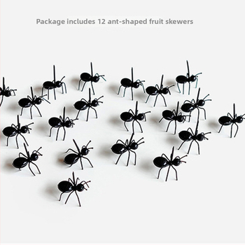 Вилка за плодове за деца, творчески стил, карикатурен дизайн, материал: ABS хранителен клас