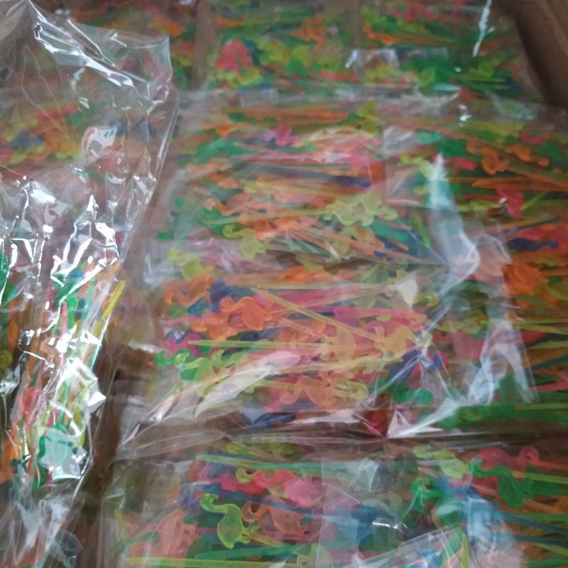 Furculiță de fructe în formă de pasăre (Material: Plastic; Stil: Western; Categorie produs: Furculiță de fructe; Etichetă privată licențiată: Da)