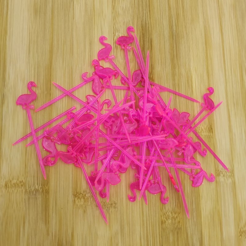 Furculiță de fructe în formă de pasăre (Material: Plastic; Stil: Western; Categorie produs: Furculiță de fructe; Etichetă privată licențiată: Da)