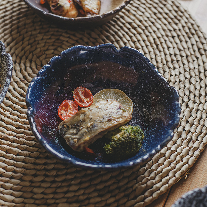 Porcelanska zdjela u japanskom stilu za rižu, desert i salatu