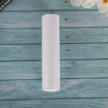 Egyszer használatos HDPE műanyag asztalterítő, négyzet alakú, 0.5 silk vastagság, logó nélkül