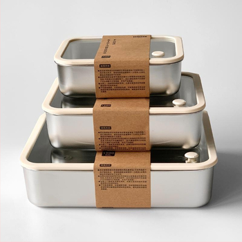 Ebédes doboz matt üvegből, téglalap alakú, egyrétegű, mikrohullámú sütőhöz kompatibilis