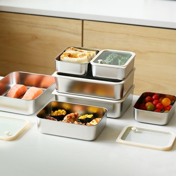 Ebédes doboz matt üvegből, téglalap alakú, egyrétegű, mikrohullámú sütőhöz kompatibilis