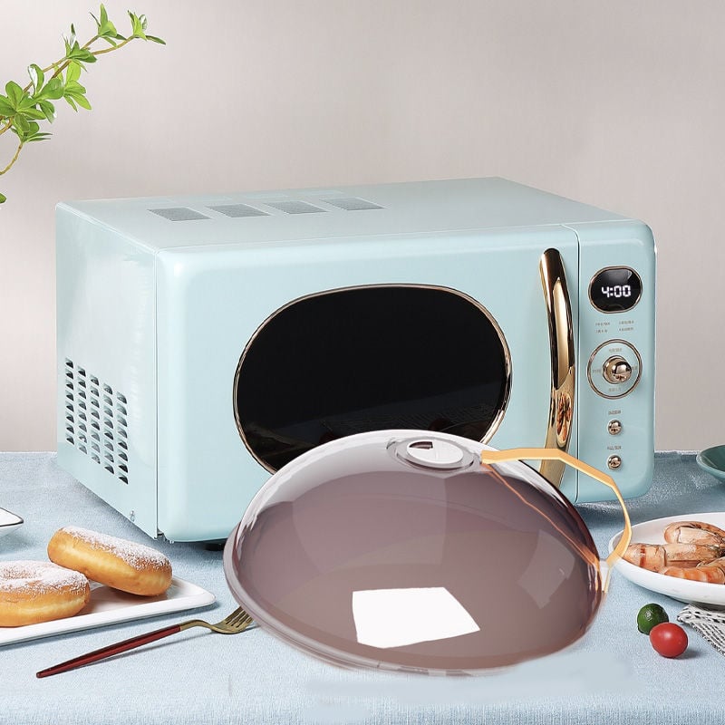 Mikrohullámú sütő fedél, Fröccsenés elleni, Hőálló, Élelmiszer-biztonságos, Frissen tartja az ételeket