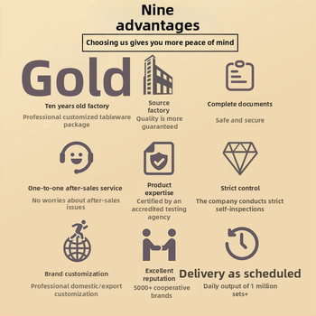 Jednorázová sada paličiek (tri- až štyroch dielov) s Kraft papierovým obalom, biologicky rozložiteľné, potlač loga a prispôsobenie k dispozícii, 500 balení v krabici