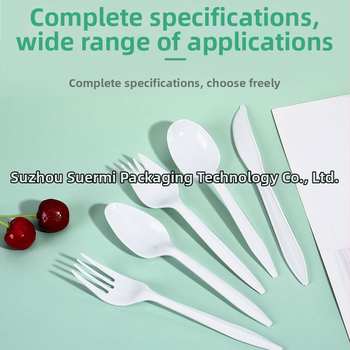 Jednorázové vidličky z PP, individuálne balené, 1000 ks, vhodné na koláče, ovocie a steaky