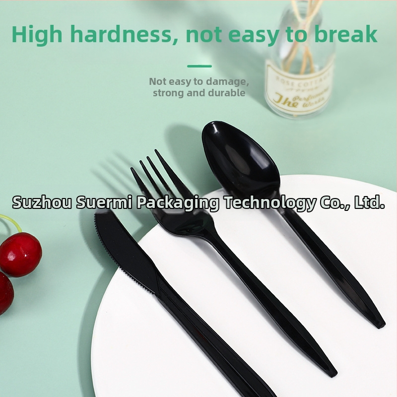 Jednorázové vidličky z PP, individuálne balené, 1000 ks, vhodné na koláče, ovocie a steaky