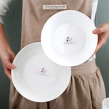 Kerámia tálak, kanalak és tányérok készlet ajándékdobozban – 10 darab