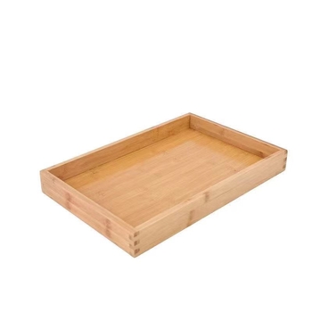 Bochen drvena tacna za čaj – masivno drvo, kvadratni oblik, moderni minimalistički stil, više uzoraka, mogućnost prilagodbe, otisak logotipa