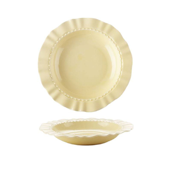 Separatorni tanjur, plastika, okrugli, jednobojni, Novi kineski stil