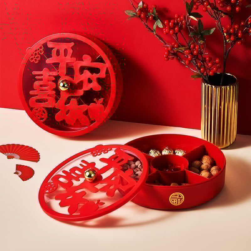 Плодова чиния Laipai, пластмасов материал, нов китайски стил, първо качество, модел 2025