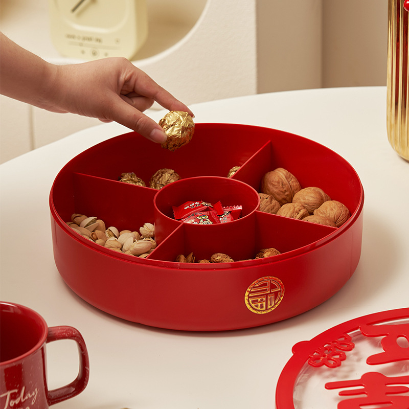 Плодова чиния Laipai, пластмасов материал, нов китайски стил, първо качество, модел 2025