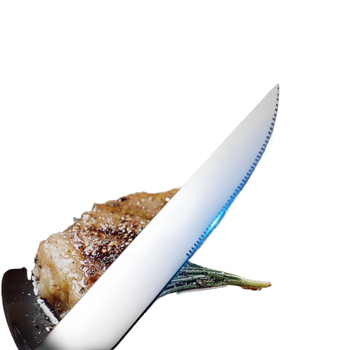 Set pribora od nehrđajućeg čelika 316 – 3 kom: nož za steak, vilica i žlica, europski stil