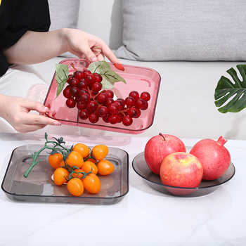 Пластмасова чиния за плодове от Youmei Qingyang, стил светъл лукс, висококачествен продукт